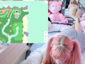 Indigo White playing Animal Crossing