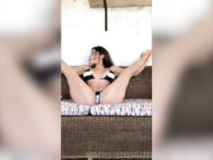 Yogi Cath on a bench