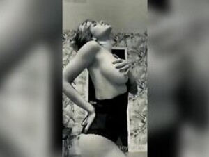 Brittany Furlan One-Piece Lingerie Striptease Onlyfans