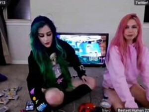 kati3kat and carmen's webcam show from MFC April 20, 2023