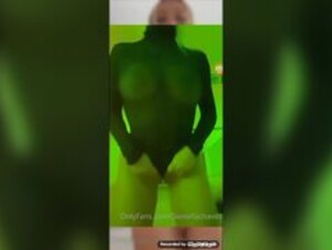 Dani malla transparente vagina con perlas