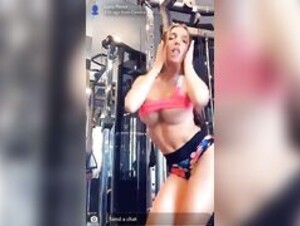 Lyna Perez: Gym Tease