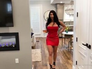 August Taylor Red Dress