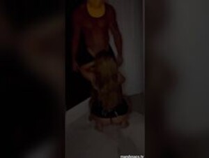 Mandy Rose Sacs Blowjob Tease Ass Grab WWE
