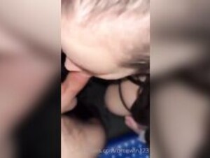 Bronwin Aurora elevator threesome