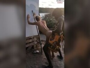 Africa Trip and finally Fucking BBC outside with people watc