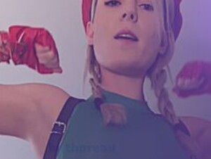STPEACH - FANSLY - CAMMY STREET FIGHTER COSPLAY
