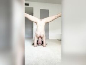 StephInSpace Nude Yoga