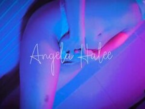 Angela halee- sexy shower masturbation