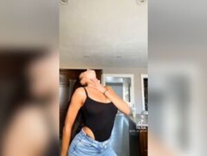 Genna Barton in see through top
