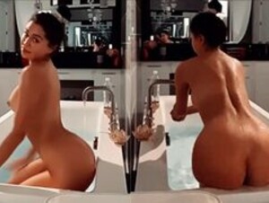 Mira Nowhere Full Nude Bath