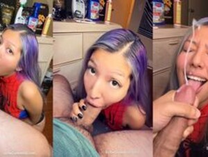 SofieGoneWild Spider-Girl Blowjob