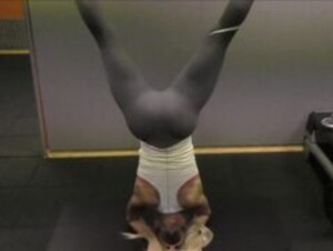 Fiona Fuchs is in the gym