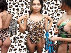 Mira Twitch Swimsuit Try-On