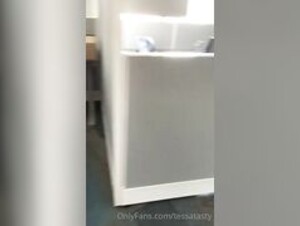 Tessa Tasty Office Exhibitionism