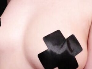 diddly asmr cum on my tits