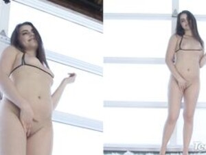 Kylie Quinn Teenikini Black Strings