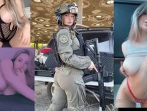 Natalia Fadeev - soldier w big guns big ass