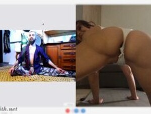 Jeny Smith - Naked Skype Yoga Prank (Remote Vibrator, Anal Plug & Multiple Orgasm)