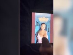 Cum over big tits