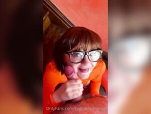 bigtiddieanimegf Velma cumshot