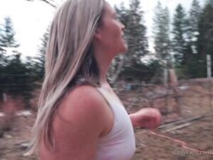 Farm Tour in Panties - Kendra Peach Segovia