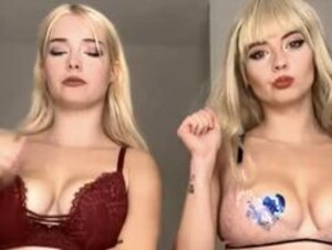 Burch Twins Dancing in Lingerie