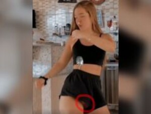 Mel Maia vazou a buceta nos storys