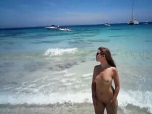 Lily_is_naked: Lily in Ibiza Beach