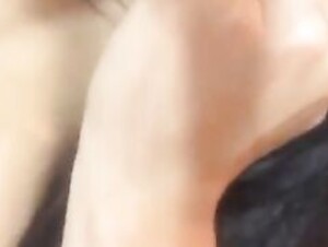 Hot Girl Fingers Herself and Tastes it