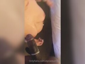 Alycia Starr sucking BBC