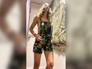 StephInSpace Changing Room Tease