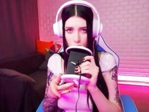Finger and ear lick asmr