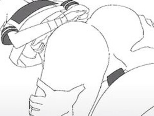 Hentai chick fucked rough