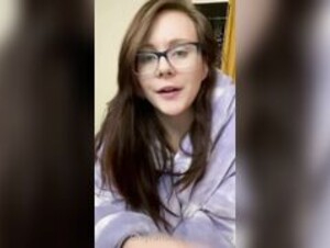 CottonSox in Pajamas playing with herself