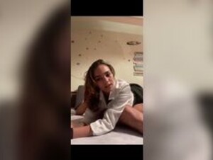 Couple teasing each other