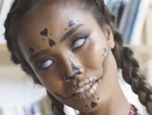 putri cinta halloween