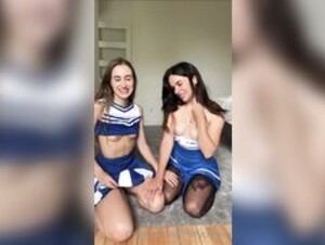 Effycutiexx and bronwin123 cheerleader joi