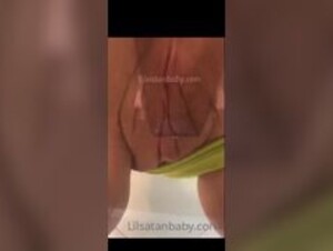Lilsatanbaby glass chair pussy