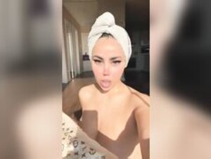 Mina Namdar Persian Influencer IG Story Nip Slip