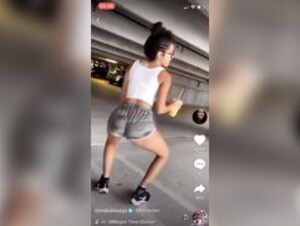 Malu Trevejo Parkinglot Dance