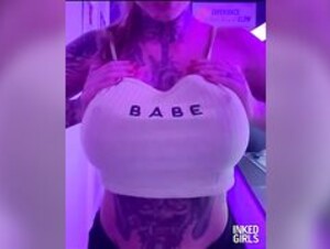 Chantal Danielle flashing big tits