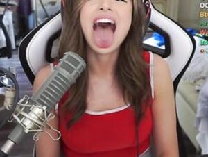 Pokimane begs for CUM OF