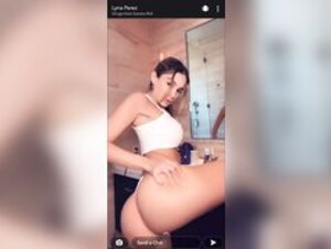 Lyna in shower