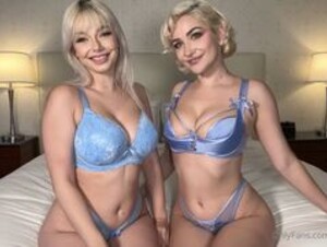 Busty Blondes GG JOI Skye Blue