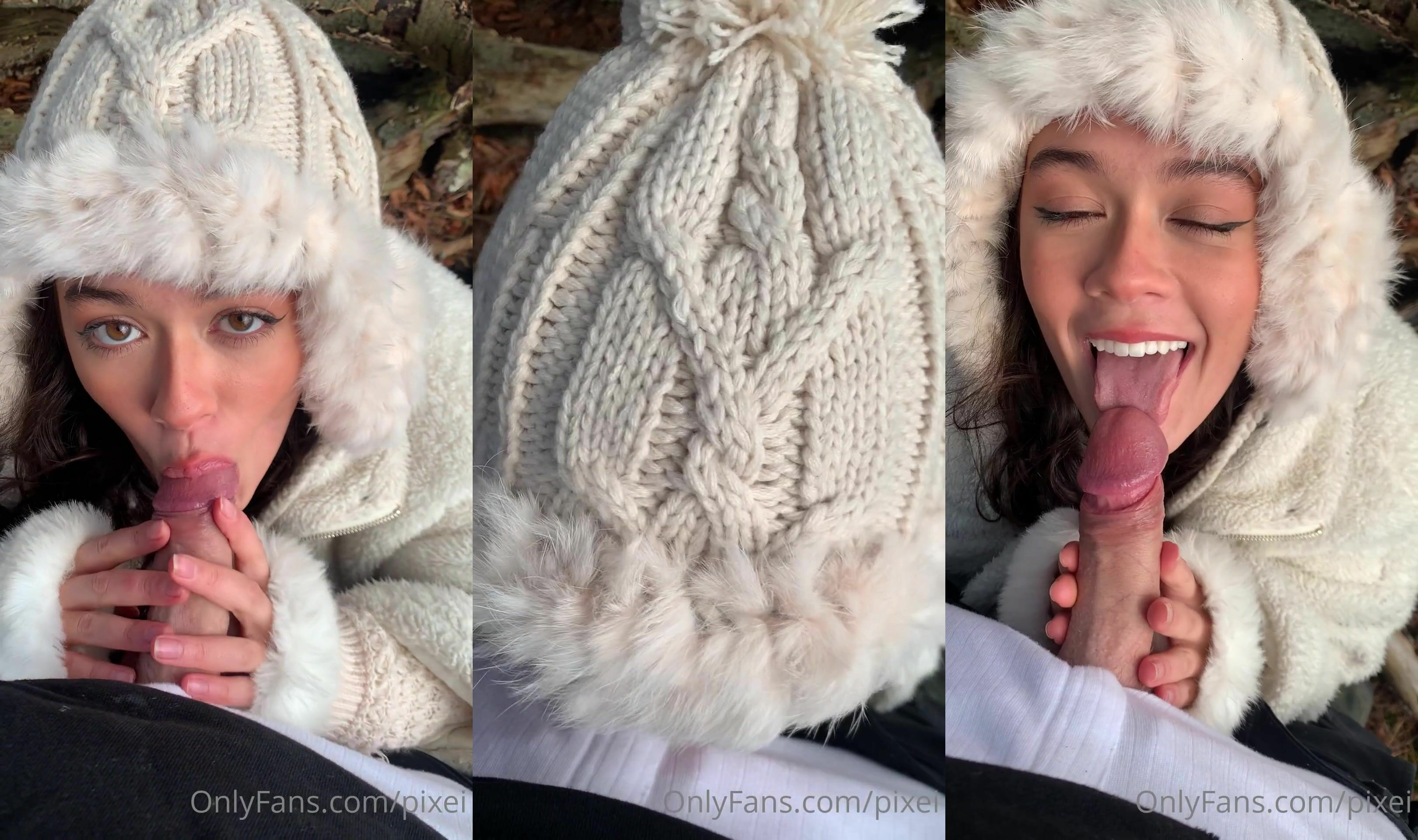 Pixeincl In Outdoor Cock Suck And Facial