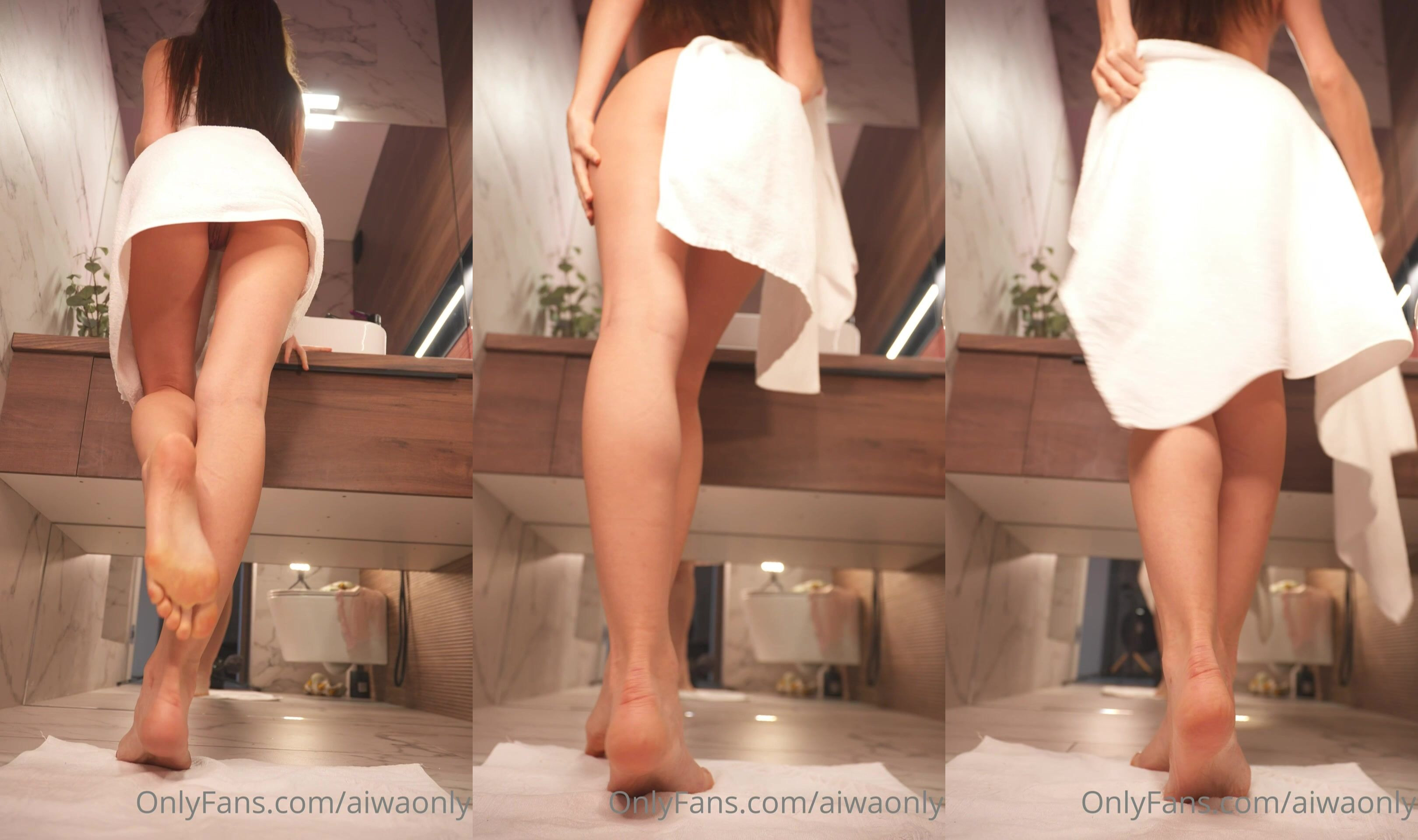Aiwaonly Showing Off And Rubbing Her Body