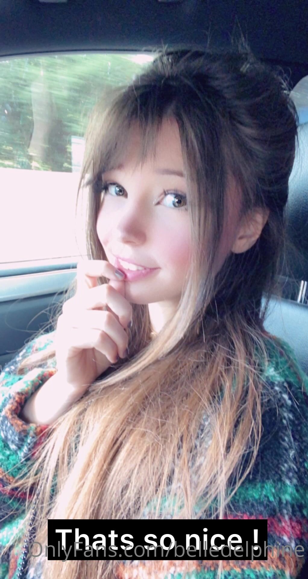 Belle Delphine Flaunts Herself Masturbating