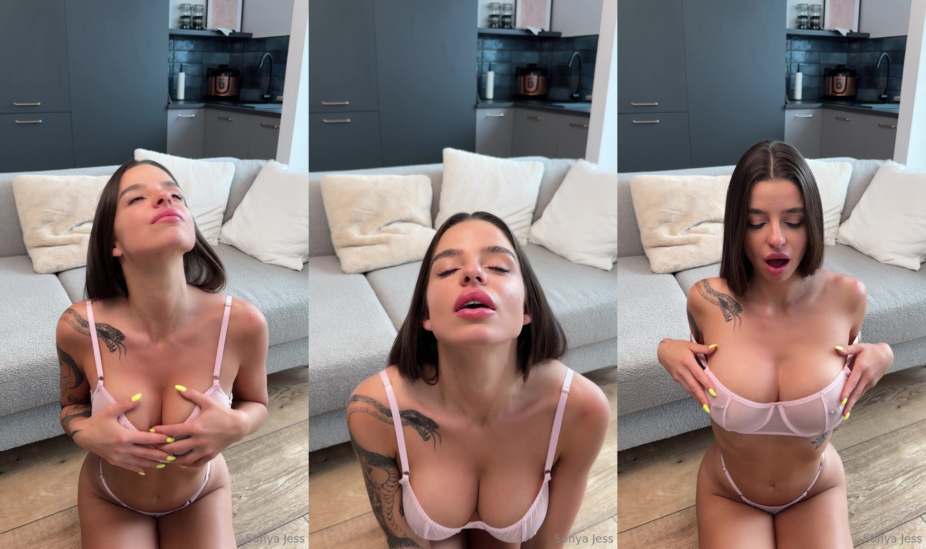 Sonya Jess Masturbates Her Pussy