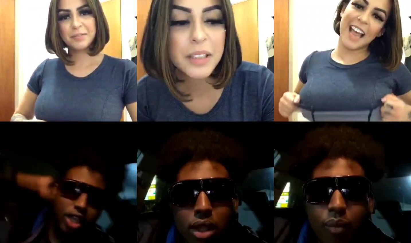 Nayara Miller Teasing A Stranger On A Video Call